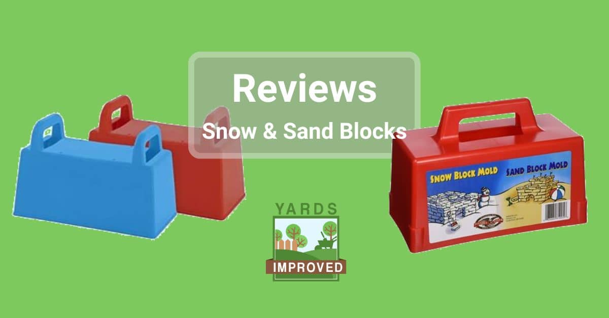 snow block makers and sandcastle blocks