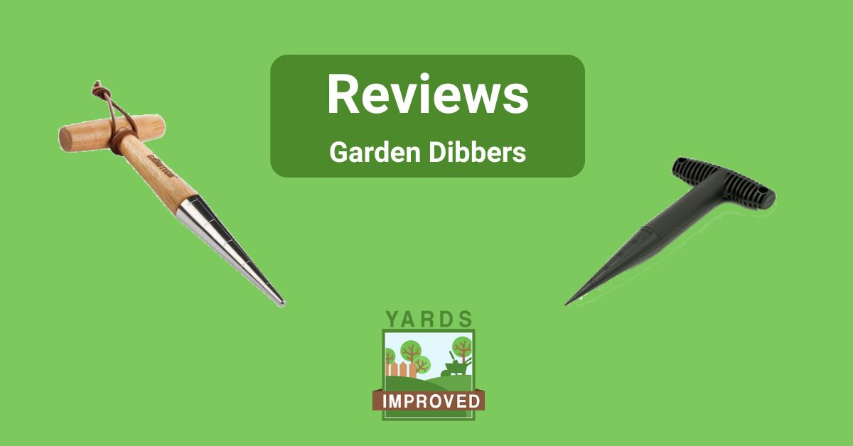 review article header on garden dibbers